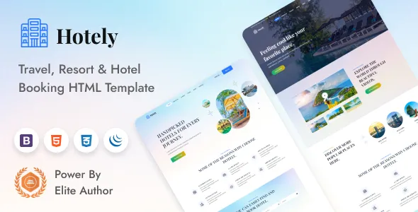 Hotely - Travel & Hotel Boking HTML5 Template