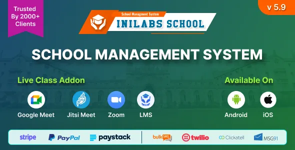 Inilabs School Express - School Management System