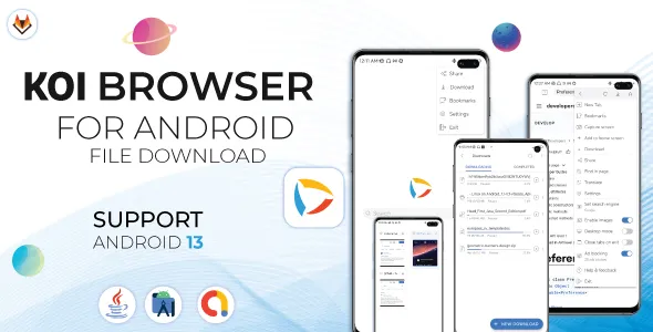 Koi Private Browser - Incognito Browser - Secure Browser and Adblock