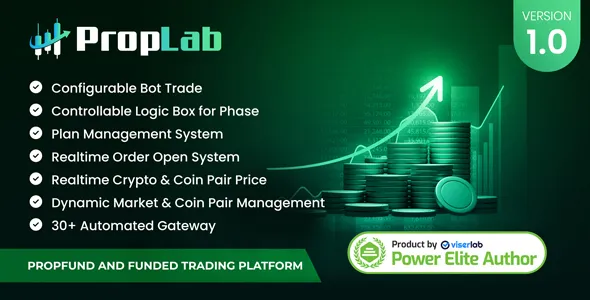 PropLab - PropFund and Funded Trading Platform