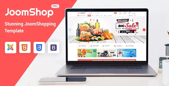 Sj JoomShop - Premium eCommerce Joomla 4 & 3 Website Template