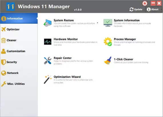 Windows 11 Manager Portable