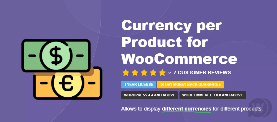 Currency per Product for WooCommerce Pro