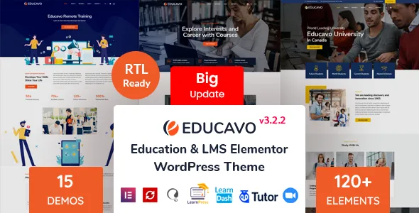 Educavo - Education WordPress Theme