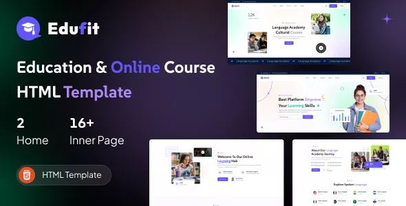 Edufit - Education & Online Course HTML Template