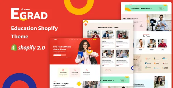 Egrad - Education Online Course Shopify Theme