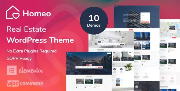 Homeo - Real Estate WordPress Theme