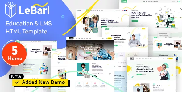 Lebari - Education HTML Template