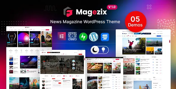 Magezix - Newspaper & Magazine WordPress Theme