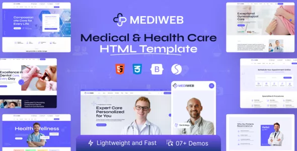 Mediweb - Health & Medical HTML Template