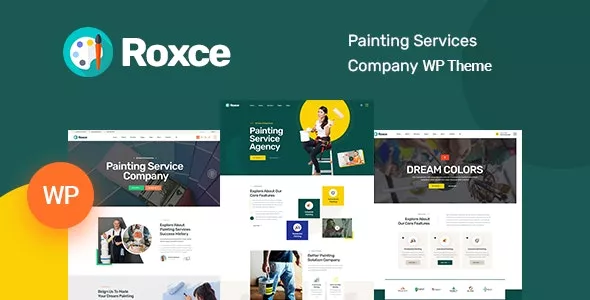 Roxce - Painting Services WordPress Theme