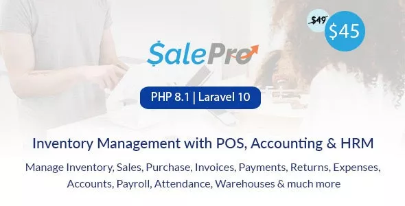 SalePro - POS, Inventory Management System, HRM & Accounting