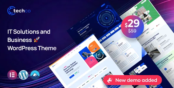 Techco - IT Solutions & Business WordPress Theme