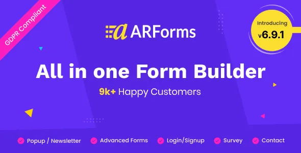 ARForms - Wordpress Form Builder Plugin