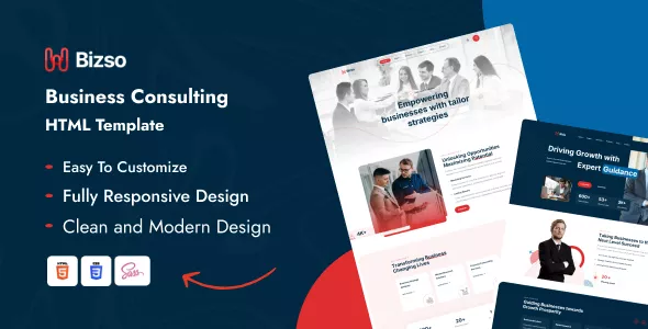 Bizso - Business Consulting HTML5 Template