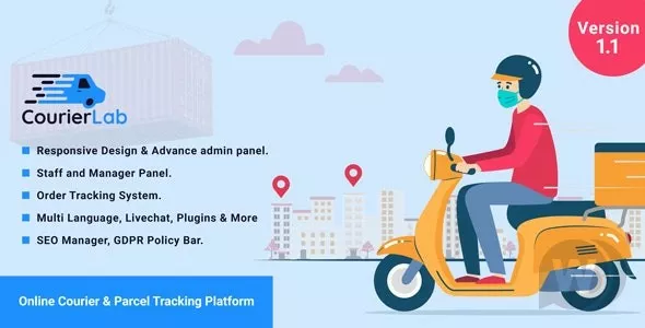 CourierLab - Online Courier And Parcel Tracking Platform