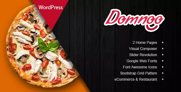 Domnoo v1.40 - Pizza & Restaurant WordPress Theme