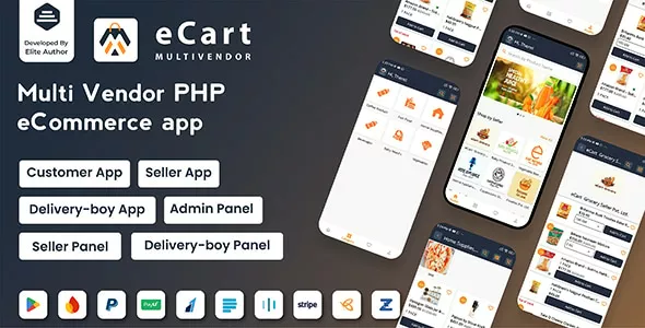 eCart - Multi Vendor eCommerce System