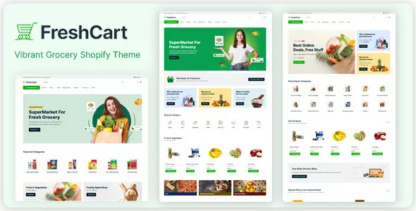 Freshcart - Grocery Store Shopify Theme