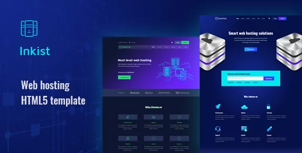 Inkist - Web Hosting HTML 5 Template