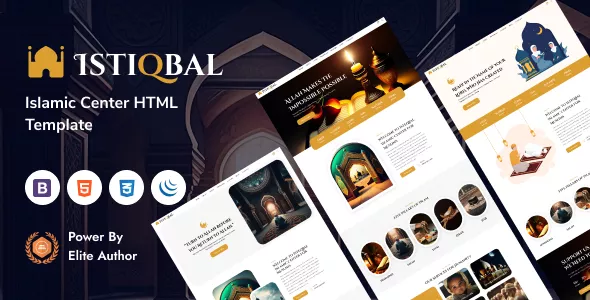 Istiqbal - Islamic Centre & Mosque HTML5 Template