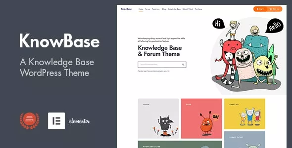 KnowBase - A Helpdesk & bbPress WordPress Theme