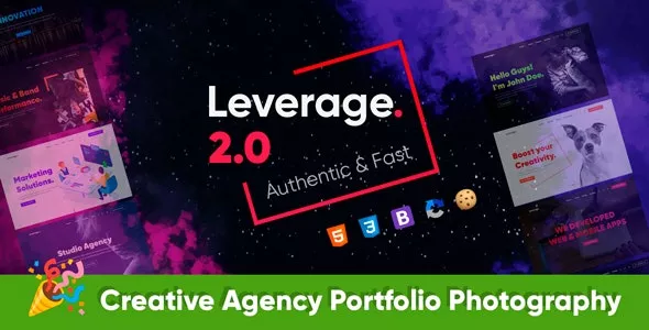 Leverage - Agency Bootstrap HTML Template