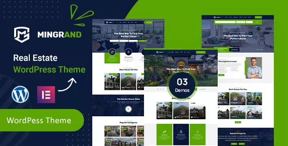 Mingrand - Real Estate WordPress Theme