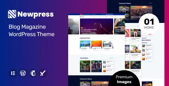 Newpress - Blog Magazine WordPress Theme