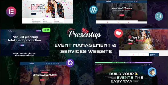 Presentup - Event Planner & Celebrations Management WordPress Theme