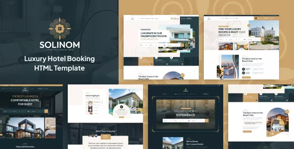 Solinom - Hotel Booking HTML Template