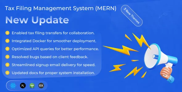 Taxstick - Tax Filing Management System (MERN)