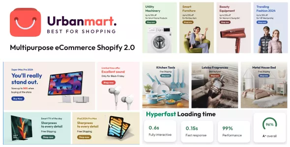 Urbanmart - Multipurpose Shopify OS 2.0 Theme