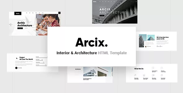 Arcix - Architecture HTML Template