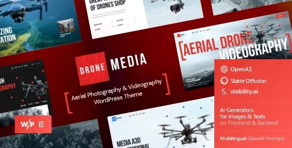 Drone Media - Aerial Photography & Videography Theme