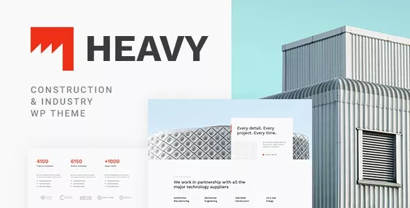 Heavy - Construction and Industrial WordPress Theme