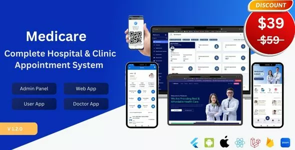 Medicare - Hospital & Clinic Management and Appointment System