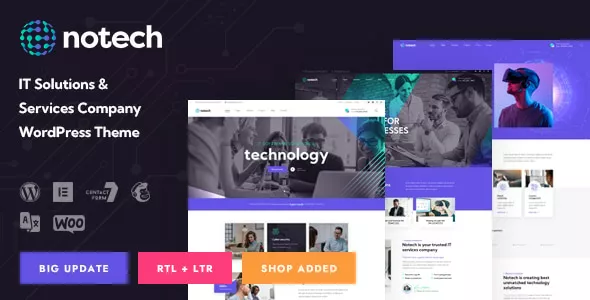 Notech - IT Solutions & Services WordPress Theme