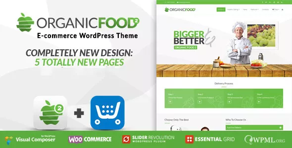 Organic Food - Farm Business Eco WordPress Theme