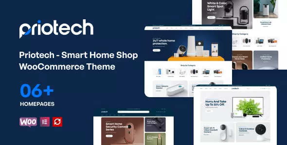 Priotech - Smart Home Shop WooCommerce Theme