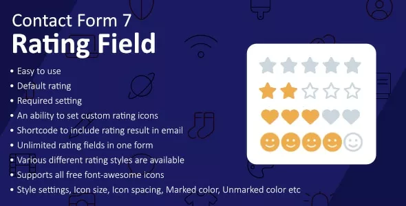 Rating Field for Contact Form 7