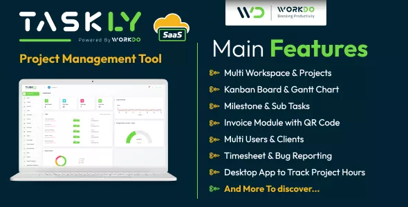 TASKLY SaaS - Project Management Tool