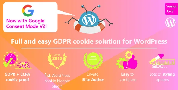 WeePie Cookie Allow - Complete GDPR / AVG / CCPA Cookie Compliance WordPress Plugin