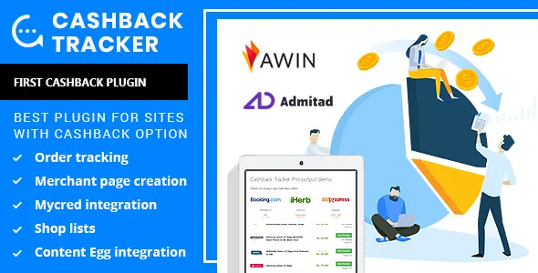 Cashback Tracker Wordpress Plugin Pro