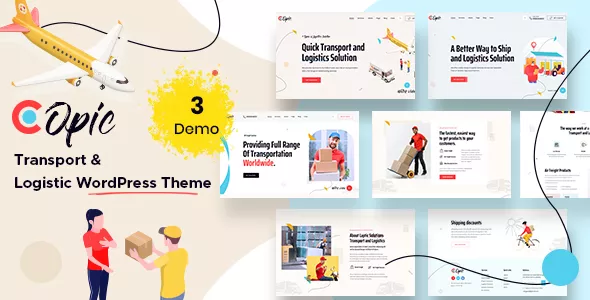 Copic - Transport & Logistics WordPress Theme