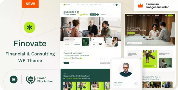 Finovate - Financial Advisors & Business Consulting WordPress Theme