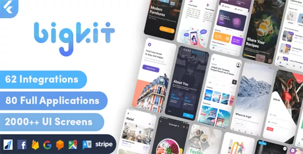 Flutter Biggest Kits and Flutter Big Materials