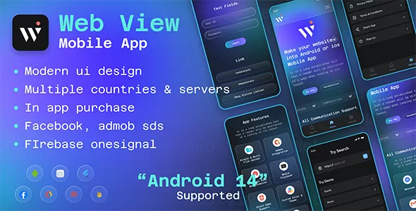 Flutter Webview - Web to App Converter for Flutter