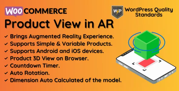 WooCommerce Product View in AR (Augmented Reality)