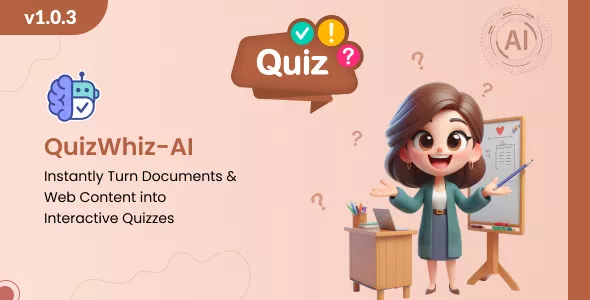 AI Powered Quiz Generator - QuizWhiz AI - Built With Laravel